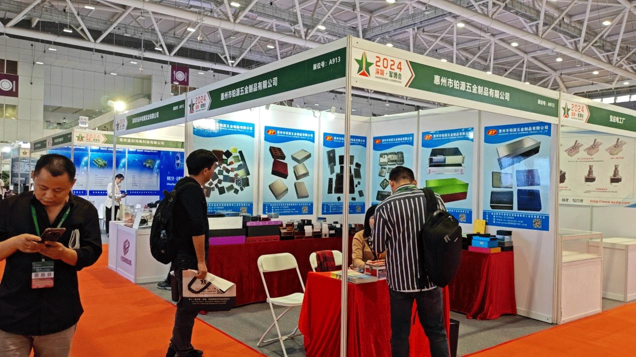 如期而至，鉑源五金在第12屆軍博會(huì)上大放異彩